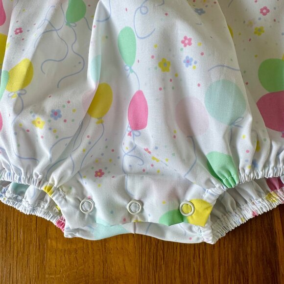 THE BEAUFORT BONNET COMPANY Balloons Romper Girls 2T 2 NEW Holly Day Bubble NWT - Picture 5 of 10